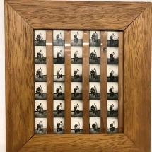 Famiglia 1979 carta fotografica su legno cm 40 x 40