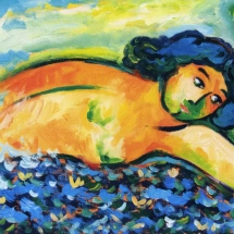 Senza titolo olio su tela, cm 50x80 1986