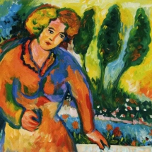 Senza titolo olio su tela, cm 60x90 1983