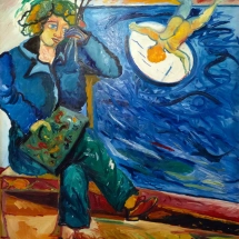 Ritratto d artista 1984 cm 210 x 180